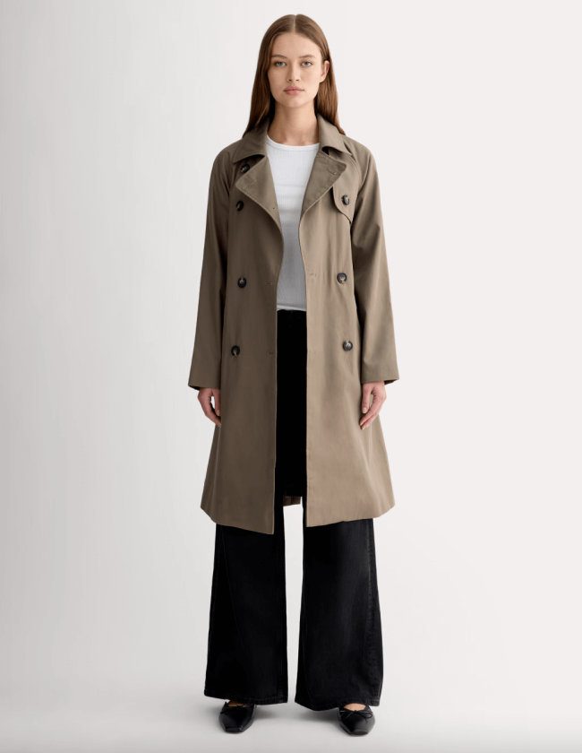 Everlane trench coat