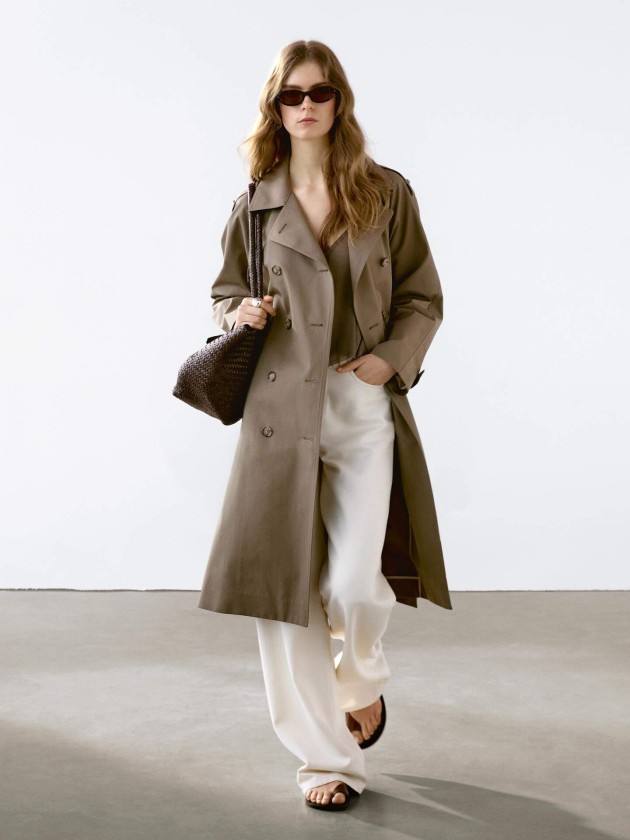 Massimo Dutti trench coat