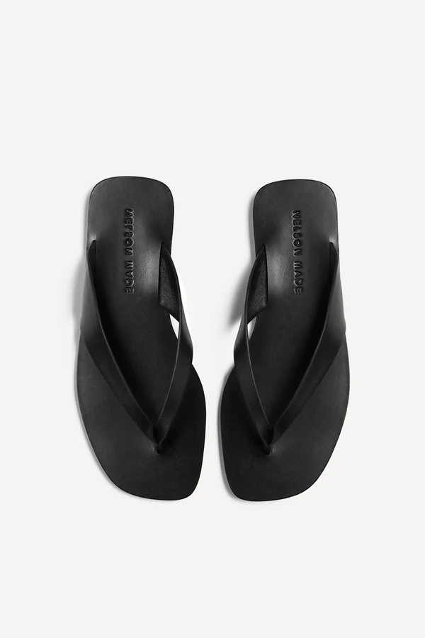 Nelson Made black sandals