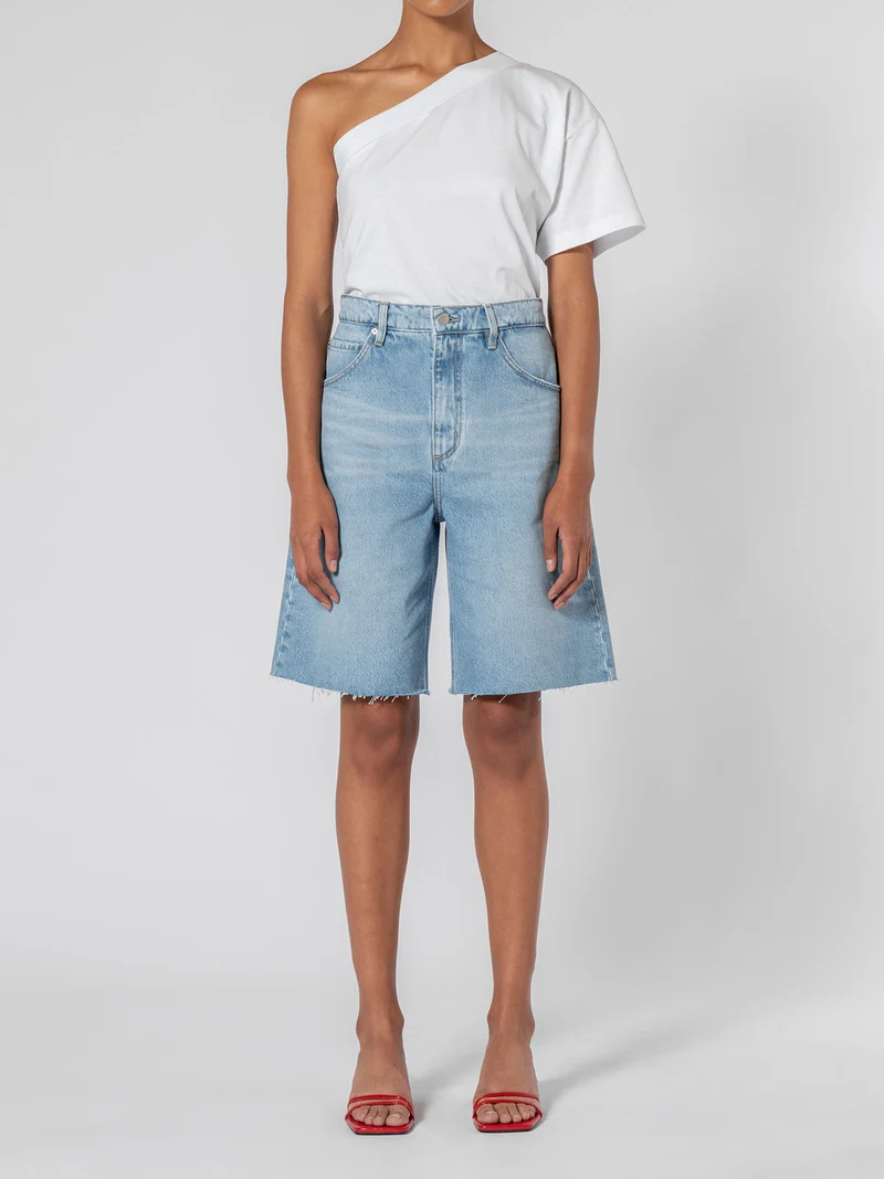Nobody Denim long denim shorts