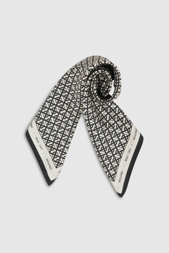 Oroton silk scarf