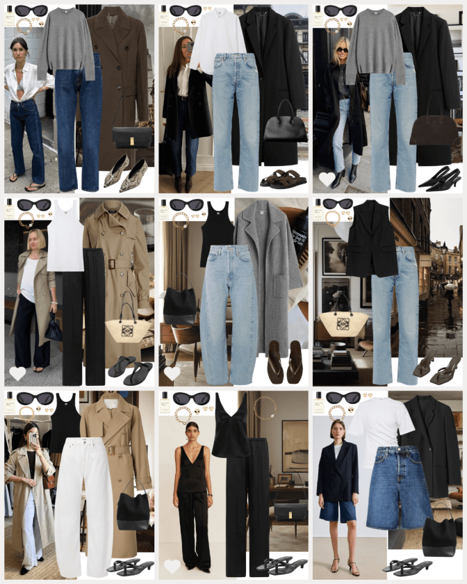 outfit collage