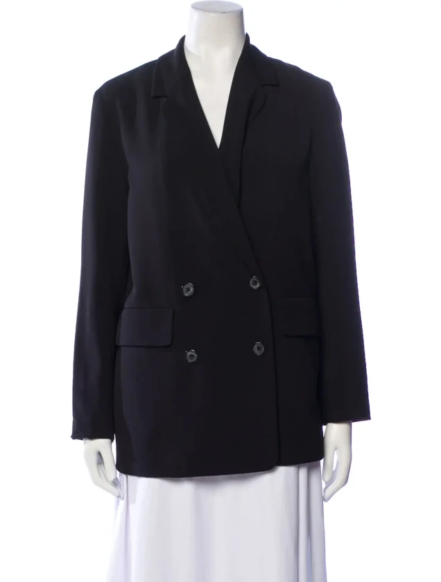 Reformation black blazer