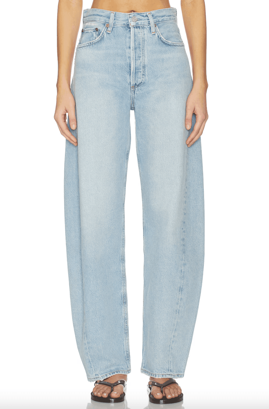 Agolde luna barrel leg jeans