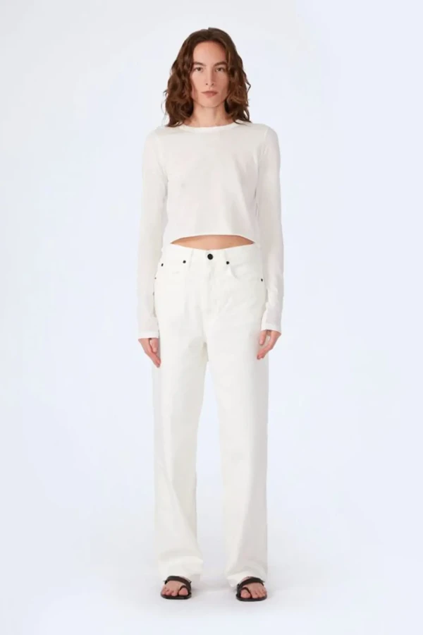 Slvrlake white koko jeans