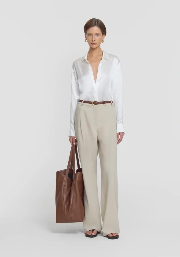 Viktoria & Woods cream tailored pants