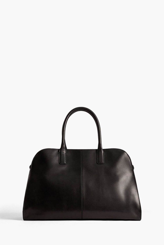 Witchery black emmie bowling tote bag