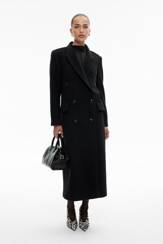 Witchery black coat
