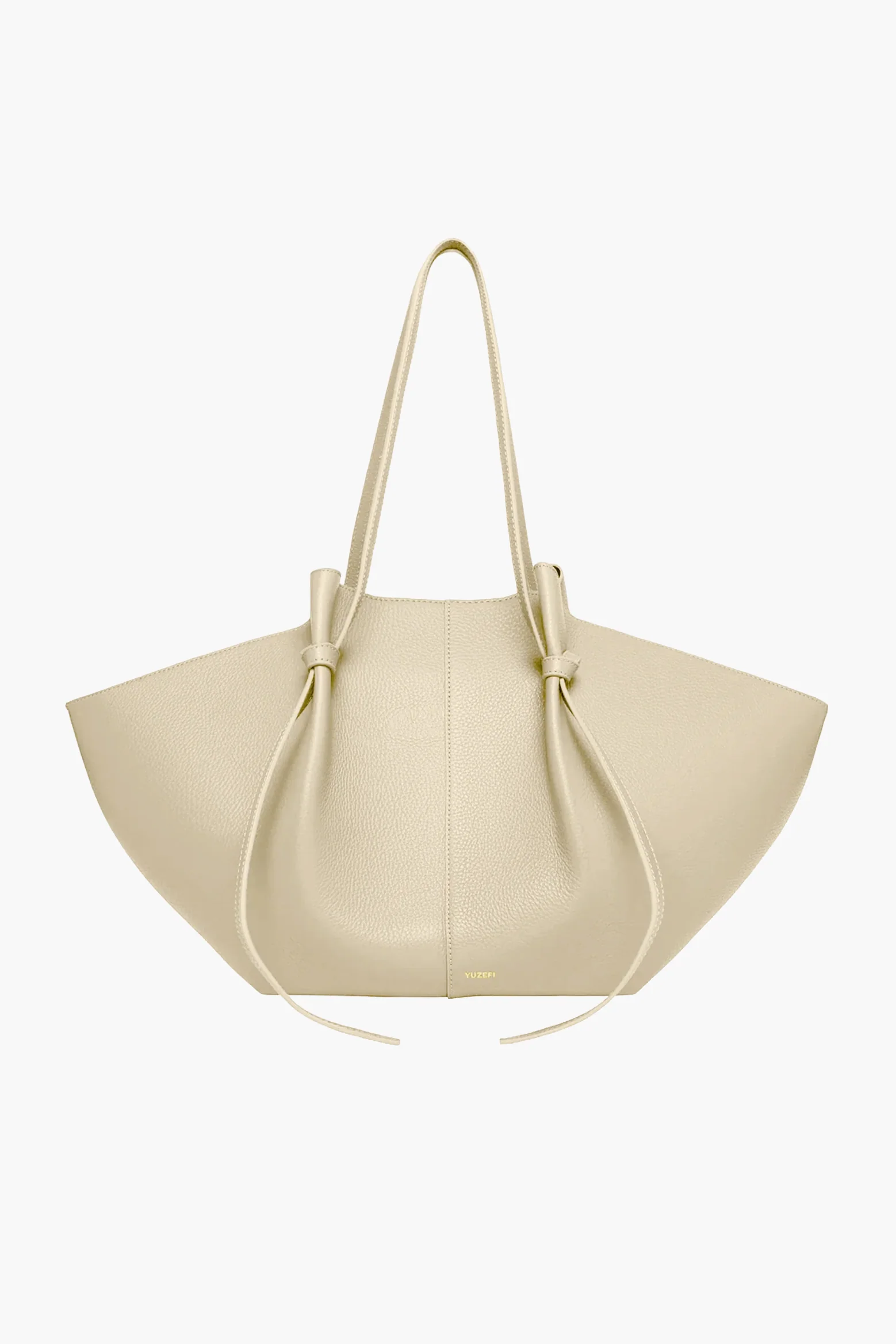 Yuzefi large cream mochi tote bag