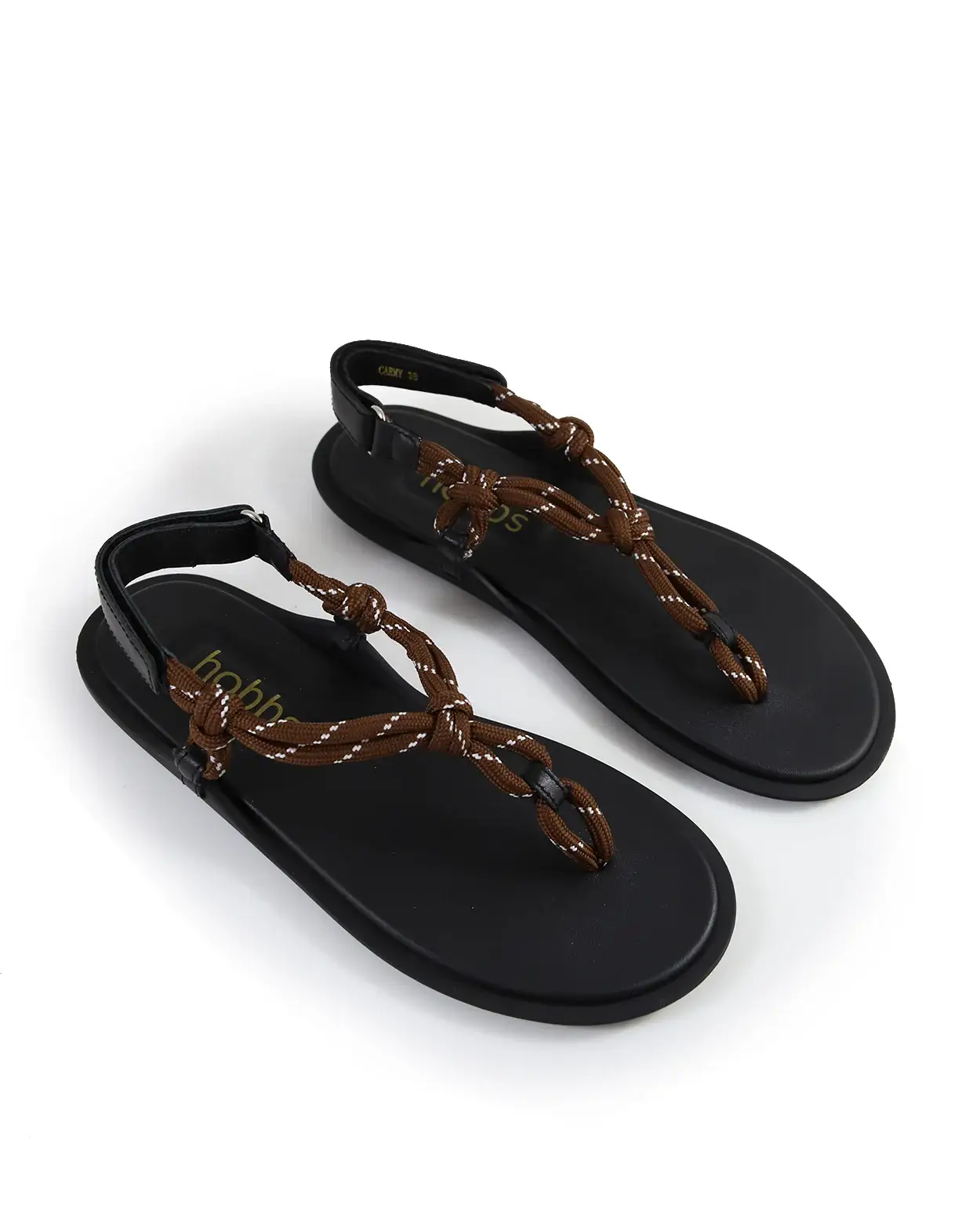 Hobbs brown rope sandals